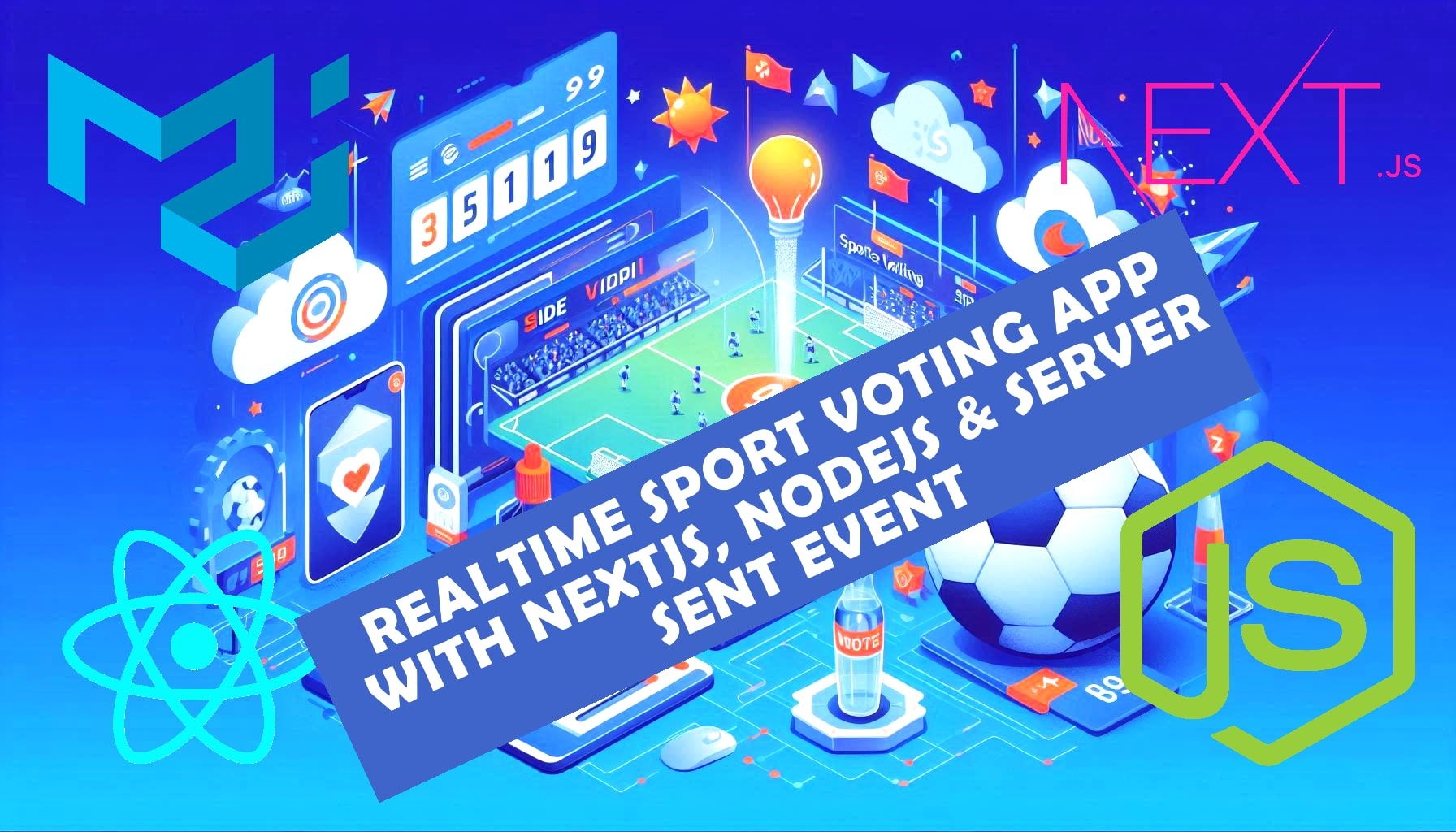 build & deploy a real-time sports voting app with next.js, node.js, & sse  on vercel & google cloud app engine